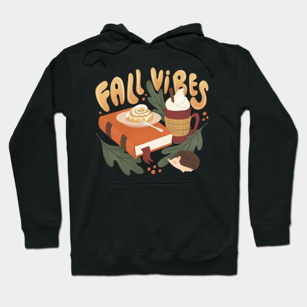 FALL VIBES Hoodie by Catarinabookdesigns